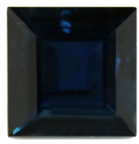 0.88 carat BLUE Square Safyras (1)