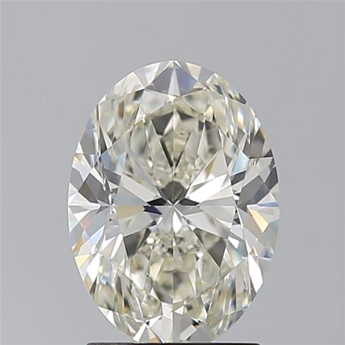 1.7 carat K-VS2 Natūralus Oval Deimantas (1)