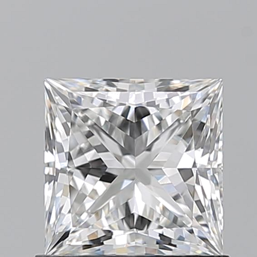 1.01 carat F-VVS1 Natūralus Princess Deimantas (1)