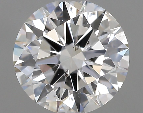 0.56 carat E-SI2 Excellent cut Natūralus Round Deimantas (1)