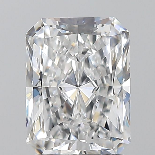 2.01 carat D-SI1 Natūralus Radiant Deimantas (1)