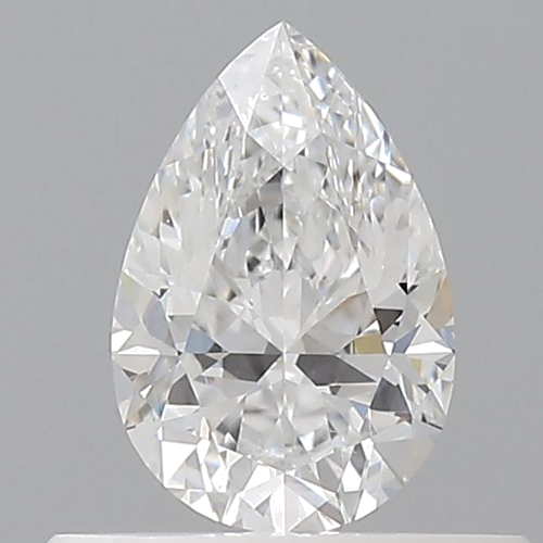 0.4 carat D-VS2 Natūralus Pear Deimantas (1)