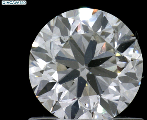 0.9 carat I-VS2 Very Good cut Natūralus Round Deimantas (1)