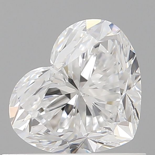 0.7 carat D-VS1 Natūralus Heart Deimantas (1)
