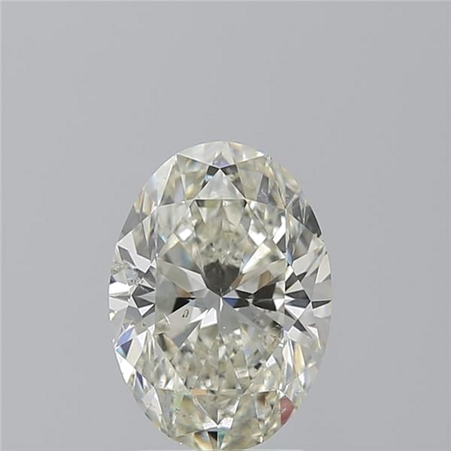 3.01 carat K-SI2 Natūralus Oval Deimantas (1)