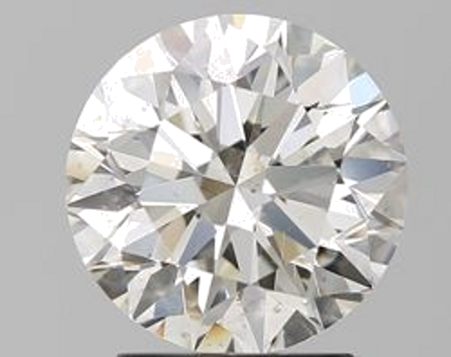 2.5 carat J-SI2 Excellent cut Natūralus Round Deimantas (1)