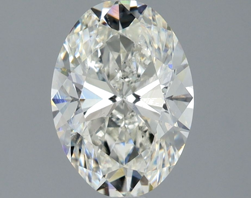 1.7 carat I-SI2 Natūralus Oval Deimantas (1)