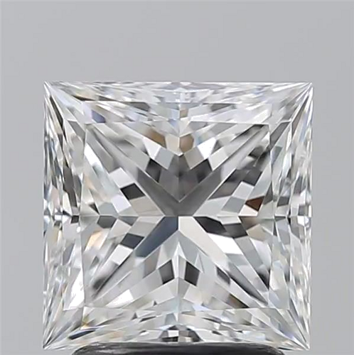 2.2 carat G-VVS1 Natūralus Princess Deimantas (1)