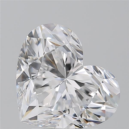 3.25 carat D-VVS1 Natūralus Heart Deimantas (1)