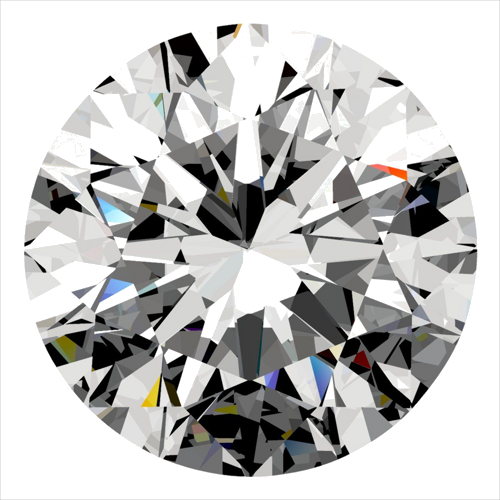 0.3 carat D-IF Excellent cut Natūralus Round Deimantas (1)