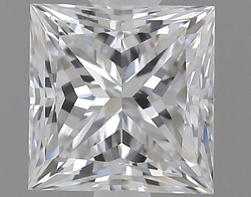 0.52 carat D-VS1 Natūralus Princess Deimantas (1)