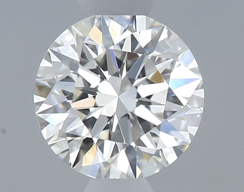 0.37 carat F-IF Excellent cut Natūralus Round Deimantas (1)