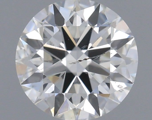 0.59 carat I-SI2 Excellent cut Natūralus Round Deimantas (1)
