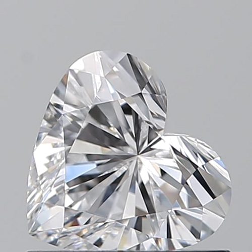 0.73 carat D-VS1 Natūralus Heart Deimantas (1)