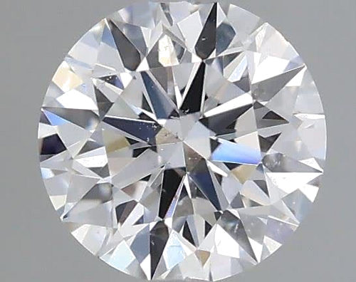 0.33 carat E-SI2 Excellent cut Natūralus Round Deimantas (1)