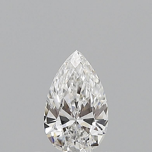 0.5 carat E-VVS2 Natūralus Pear Deimantas (1)