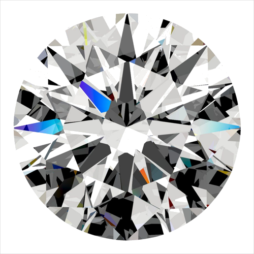 0.32 carat D-VS1 Excellent cut Natūralus Round Deimantas (1)