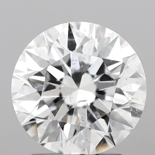 2.21 carat E-SI2 Excellent cut Natūralus Round Deimantas (1)