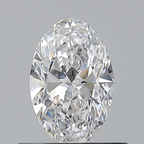 0.5 carat D-VS1 Natūralus Oval Deimantas (1)