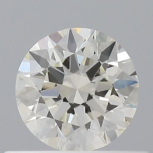 0.46 carat K-VVS2 Excellent cut Natūralus Round Deimantas (1)
