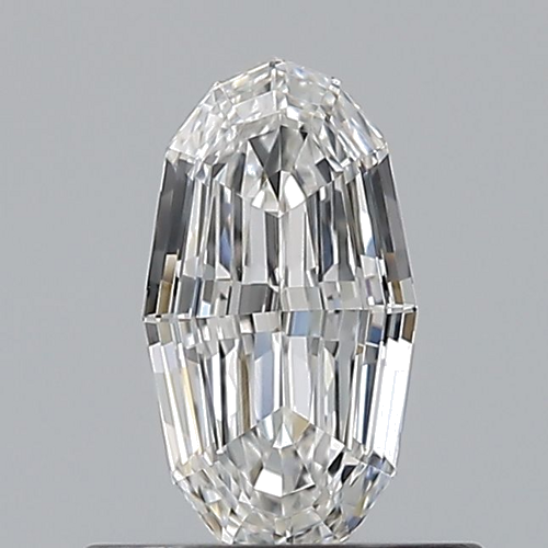 0.5 carat F-VS2 Natūralus Oval Deimantas (1)