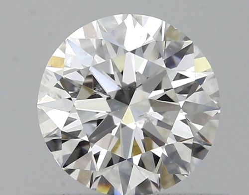 0.5 carat F-SI1 Excellent cut Natūralus Round Deimantas (1)