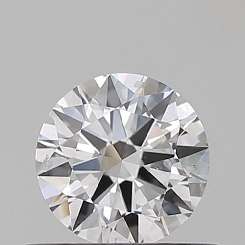 0.5 carat F-SI2 Excellent cut Natūralus Round Deimantas (1)