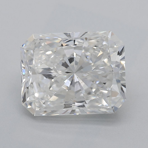 2.01 carat F-SI2 Natūralus Radiant Deimantas (1)