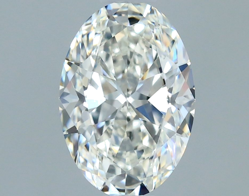 0.54 carat H-VVS1 Natūralus Oval Deimantas (1)