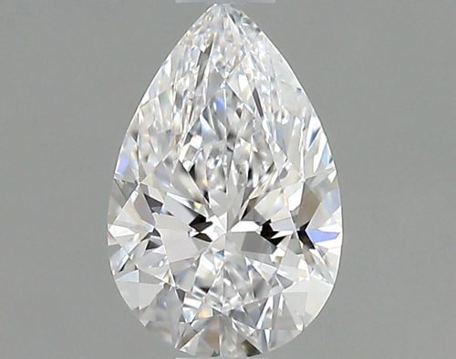 0.53 carat D-VVS1 Natūralus Pear Deimantas (1)