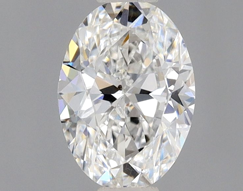 0.5 carat E-SI1 Natūralus Oval Deimantas (1)