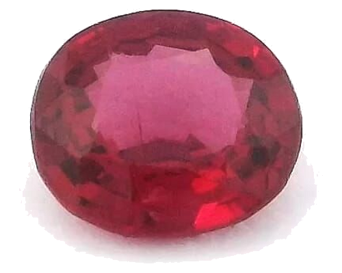 0.4 carat RED Oval Spinel (1)