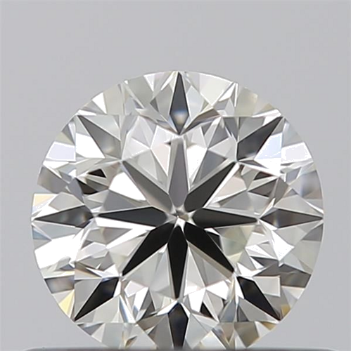 0.5 carat I-IF Very Good cut Natūralus Round Deimantas (1)