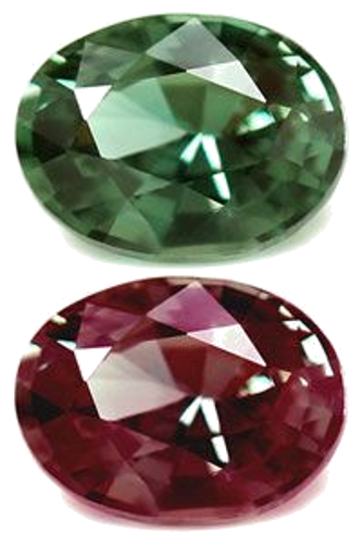 0.37 carat GREEN Oval Alexandrite (1)