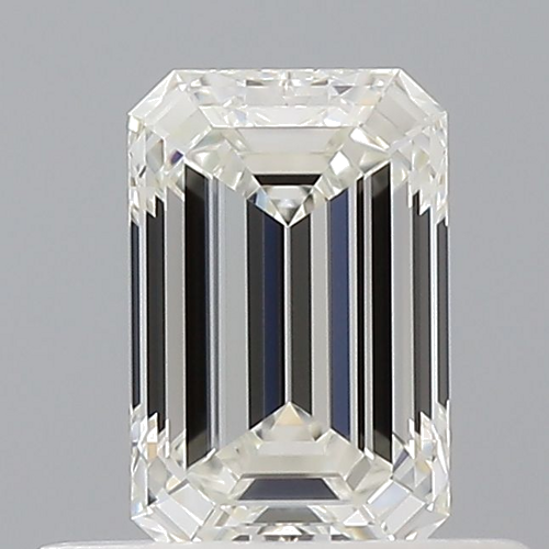 0.55 carat I-VVS2 Natūralus Emerald Deimantas (1)