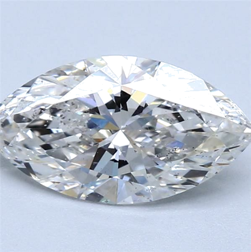 1.51 carat H-SI2 Natūralus Marquise Deimantas (1)