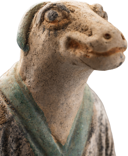 Ceramic Zodiac Figure from the Ming Dynasty, Ancient China (8)
