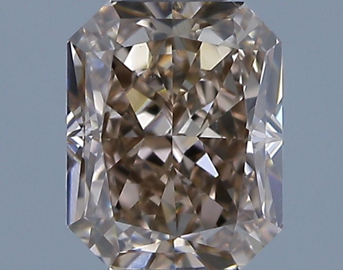 0.62 carat Fancy Brown-VS2 Natūralus Radiant Deimantas (1)