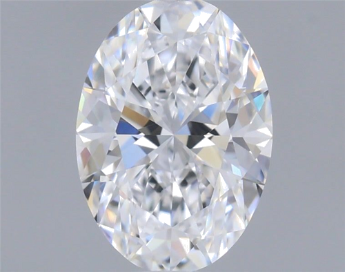 0.63 carat D-VVS2 Natūralus Oval Deimantas (1)