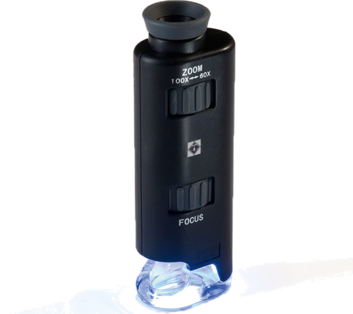 Pocket microscope Zoom 60x - 100x (1)