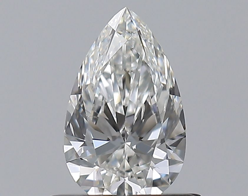 0.51 carat G-SI1 Natūralus Pear Deimantas (1)