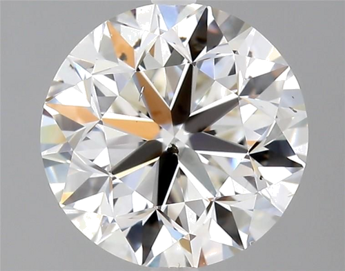 2.04 carat H-SI2 Very Good cut Natūralus Round Deimantas (1)