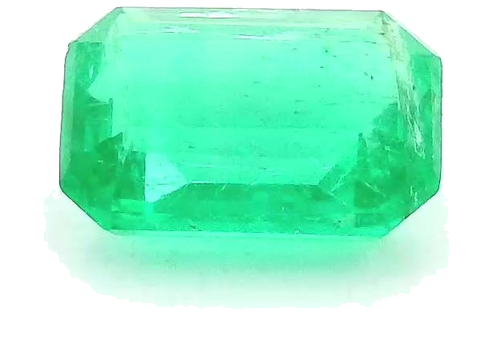 0.44 carat GREEN STEP cut Octagonal Smaragdas (1)