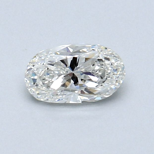 0.54 carat G-VVS2 Natūralus Oval Deimantas (1)