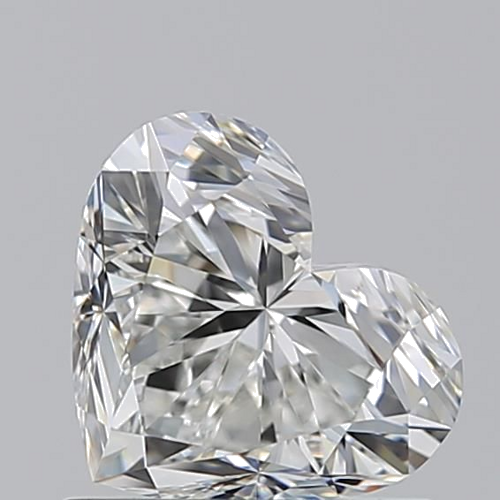 1.01 carat H-VVS1 Natūralus Heart Deimantas (1)