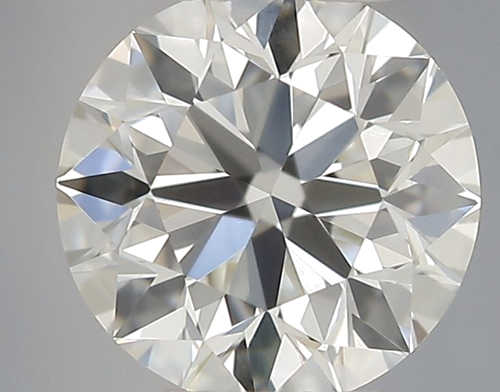 0.37 carat H-VVS1 Excellent cut Natūralus Round Deimantas (1)