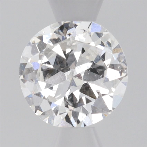 0.57 carat F-SI1 Fair cut Natūralus Round Deimantas (1)