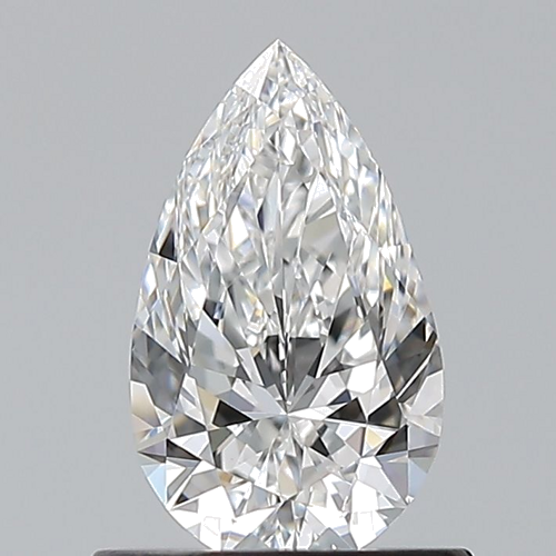 0.7 carat E-IF Natūralus Pear Deimantas (1)