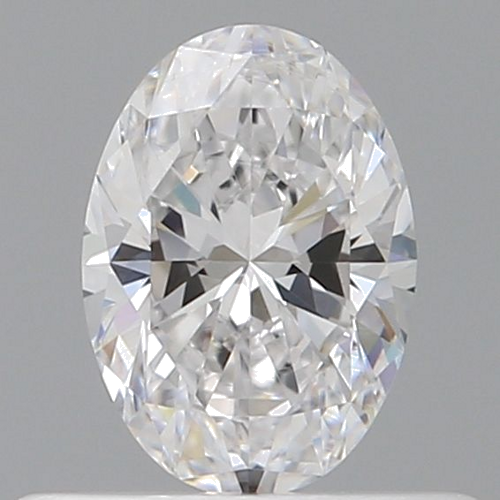 0.4 carat D-VVS2 Natūralus Oval Deimantas (1)