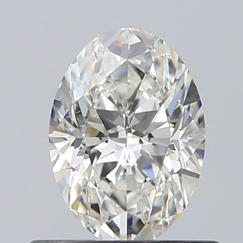 0.6 carat I-SI1 Natūralus Oval Deimantas (1)